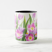 Personalisierte Internationale Frauentag-Blumenstr Tasse (Zentrum)