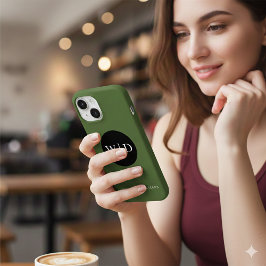 Personalisierte iPhone 15-Hülle mit Ihrem Namen Case-Mate iPhone Hülle