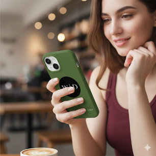 Personalisierte iPhone 15-Hülle mit Ihrem Namen Case-Mate iPhone Hülle