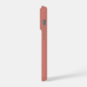 Personalisierte iPhone-Hülle Abschlussgeschenk für iPhone Hülle (Linke Seite)
