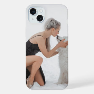 Personalisierte iPhone-Hülle mit eigenem Foto iPhone 15 Plus Hülle