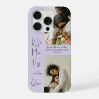 Personalisierte iPhone-Hülle mit Fotocollage | Tex iPhone 15 Pro Hülle