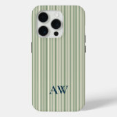 Personalisierte iPhone-Hülle mit Monogramm zum Geb Case-Mate iPhone Hülle (Rückseite)