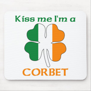 Personalisierte Iren küssen mich, den ich Corbet Mousepad