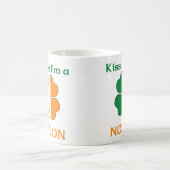 Personalisierte Iren küssen mich, den ich Norton Kaffeetasse (Mittel)