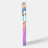 Personalisierte iridierende Handyhülle | Benutzerd Case-Mate iPhone Hülle (Rückseite / Links)