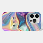 Personalisierte iridierende Handyhülle | Benutzerd Case-Mate iPhone Hülle (Rückseite (Horizontal))