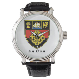 Personalisierte irische County-Herren-Uhren Co.Dow Armbanduhr