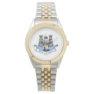 Personalisierte irische County-Herren-Uhren Co.Dub Armbanduhr