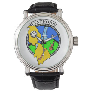 Personalisierte irische County-Herren-Uhren Co.Lei Armbanduhr
