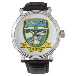 Personalisierte irische County-Herren-Uhren Co.Mea Armbanduhr