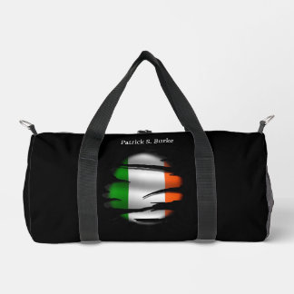 Personalisierte irische Flagge Duffle Bag