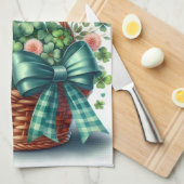 Personalisierte irische Küchenhandtücher Geschirrtuch (Viertel Falte)