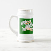 Personalisierte irische Prinzessin Bierglas (Links)