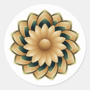 personalisierte islamische Hochzeitsticker Runder Aufkleber