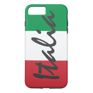 Personalisierte Italien-Flagge iPhone 8 Plus/7 Plus Hülle