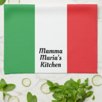 Personalisierte italienische Flagge
