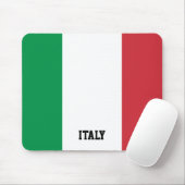 Personalisierte italienische Flagge Mousepad (Mit Mouse)