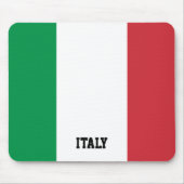 Personalisierte italienische Flagge Mousepad (Vorne)