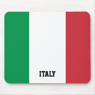 Personalisierte italienische Flagge Mousepad