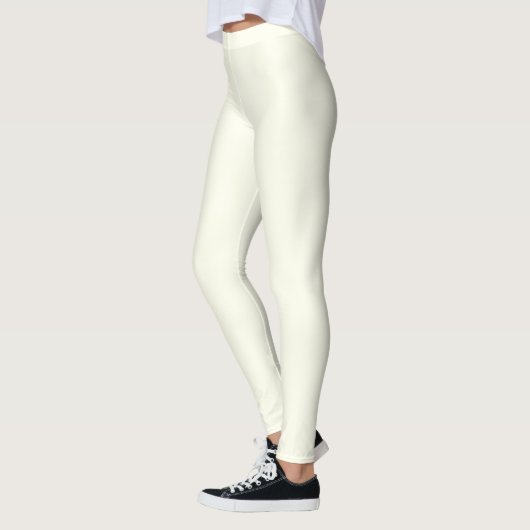 Personalisierte Ivory-Farbe Leggings (Links)