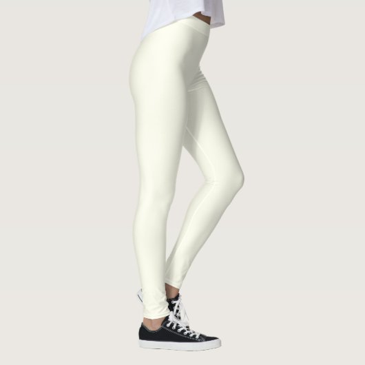 Personalisierte Ivory-Farbe Leggings (Rechts)