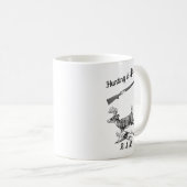 Personalisierte Jagd 2 Kaffeetasse (VorderseiteRechts)