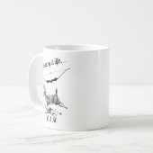 Personalisierte Jagd 3 Kaffeetasse (Vorderseite Links)