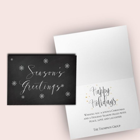 Personalisierte Jahreszeit - Geschäftsreise Karte