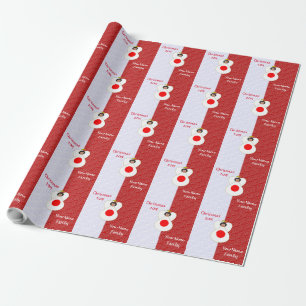 Personalisierte Japan Engel Flagge schwarze Haare Geschenkpapier