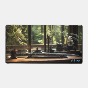 Personalisierte japanische Workbench & Garden Desk Schreibtischunterlage