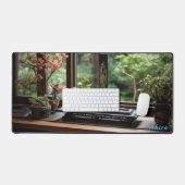 Personalisierte japanische Workbench & Garden Desk Schreibtischunterlage (Tastatur & Maus)