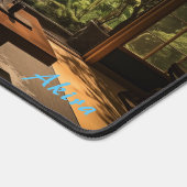 Personalisierte japanische Workbench & Garden Desk Schreibtischunterlage (Ecke)