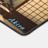 Personalisierte japanische Workbench & Garden Desk Schreibtischunterlage (Ecke)