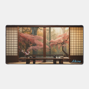 Personalisierte japanische Workbench & Garden Desk Schreibtischunterlage