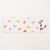 Personalisierte Jellybeans-Yogamat Yogamatte (Vorderseite (Horizontal))