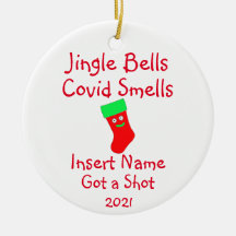 Personalisierte Jingle Bells, Covid-19 Riecht Kera