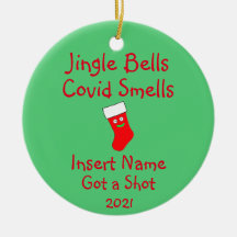 Personalisierte Jingle Bells, Covid-19 Riecht Kera