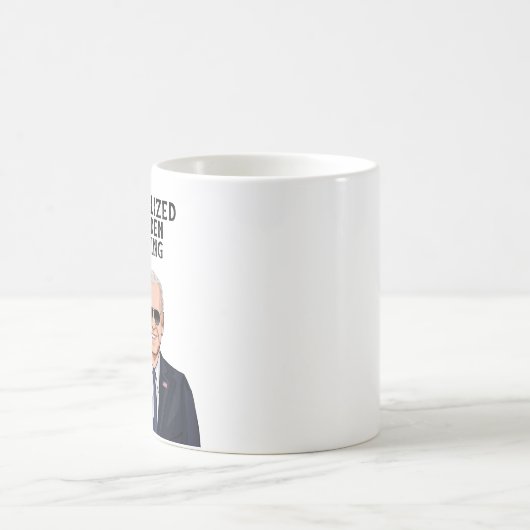 Personalisierte Joe Biden Aviators Kaffeetasse (Mittel)