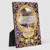 Personalisierte Jubiläums-Plaques mit Ihrem FOTO Fotoplatte (Seite)