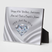 Personalisierte Jubiläumsdiskussionen für Eltern Fotoplatte (Seite)