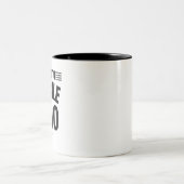 Personalisierte Jubiläumsgeschenke - Geburtstagsge Zweifarbige Tasse (Mittel)