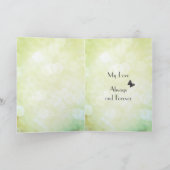 Personalisierte Jubiläumsgrüßkarte für Husband 3 Karte (Innenseite)