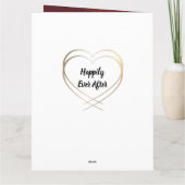 Personalisierte Jubiläumskarte mit Foto Karte (Rückseite)