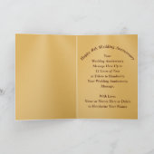 Personalisierte Jubiläumskarten für Ihn und sie Karte (Innenseite)