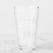 Personalisierte Jugendstil Glas (Vorderseite)