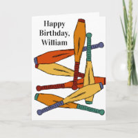 Personalisierte Juggling Clubs mit benutzerdefinie