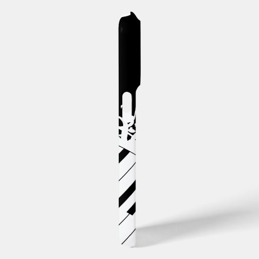 Personalisierte Jumbled-Musiknotizen und -Klaviert Case-Mate iPhone Hülle (Rückseite / Rechts)