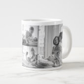 Personalisierte Jumbo Foto Collage Tasse (Vorderseite Rechts)