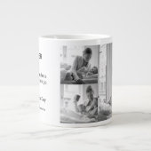 Personalisierte Jumbo Foto Collage Tasse (Vorderseite)